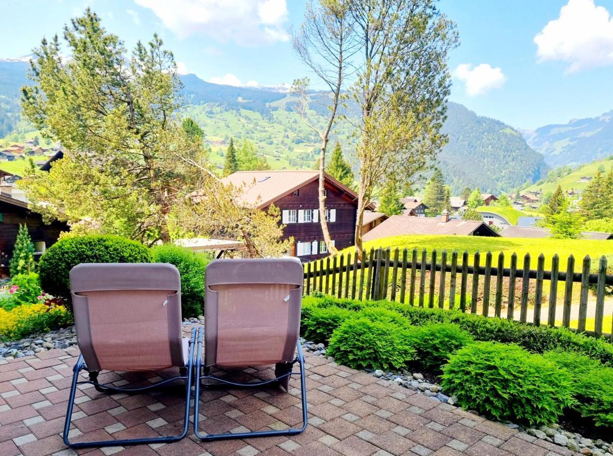 Mom - Alpine Boutique Apartments, Chalet Fagus, Terrace Studio Grindelwald Eksteriør billede