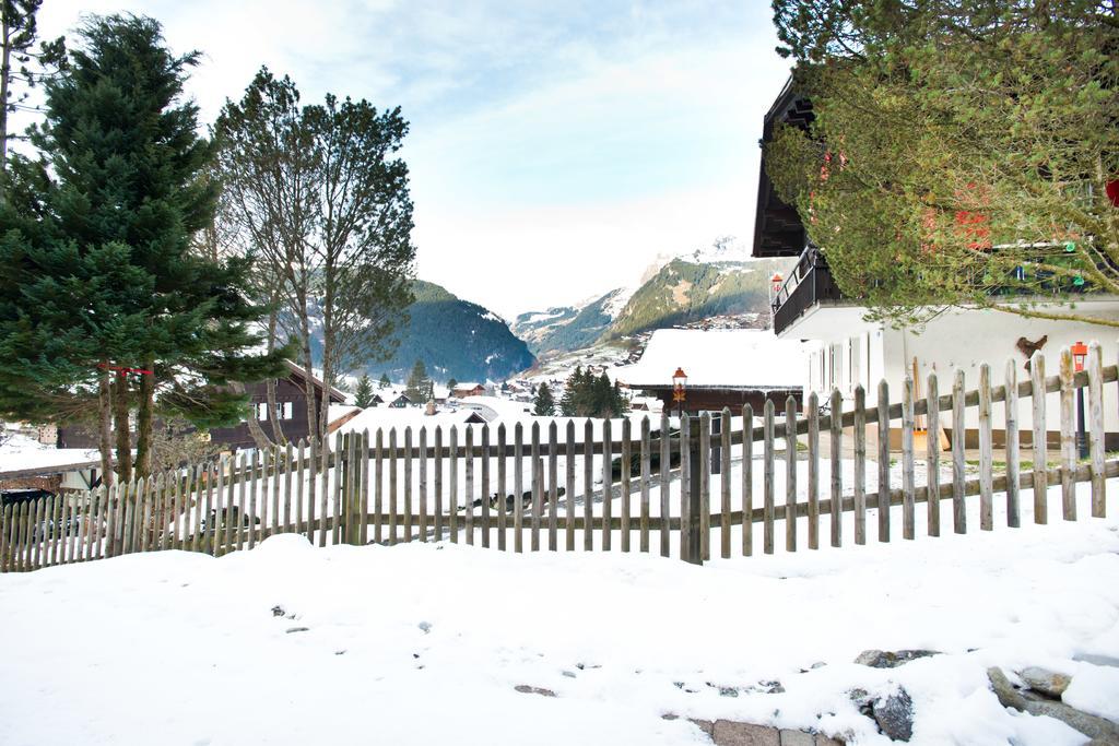 Mom - Alpine Boutique Apartments, Chalet Fagus, Terrace Studio Grindelwald Eksteriør billede