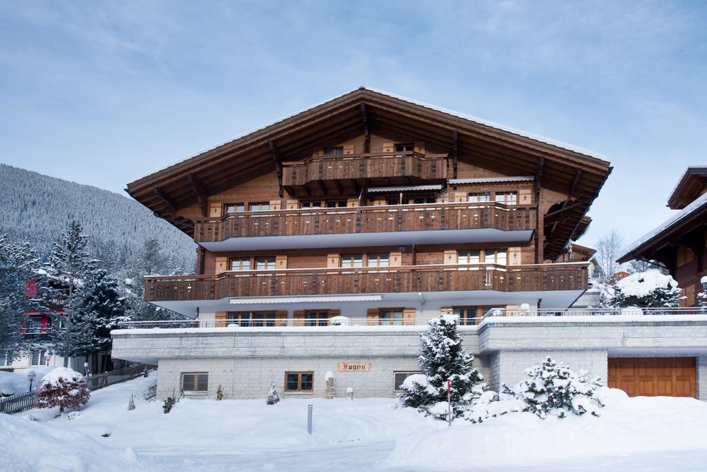 Mom - Alpine Boutique Apartments, Chalet Fagus, Terrace Studio Grindelwald Eksteriør billede