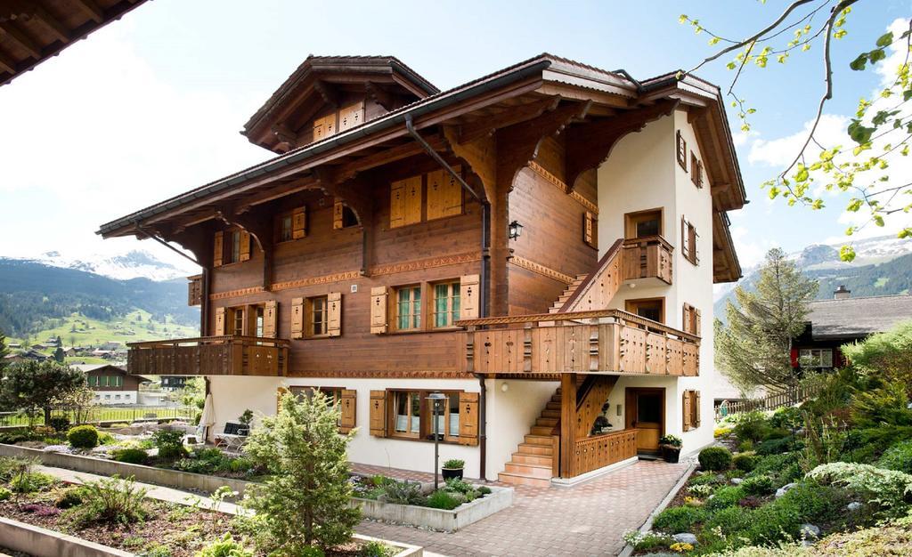Mom - Alpine Boutique Apartments, Chalet Fagus, Terrace Studio Grindelwald Eksteriør billede