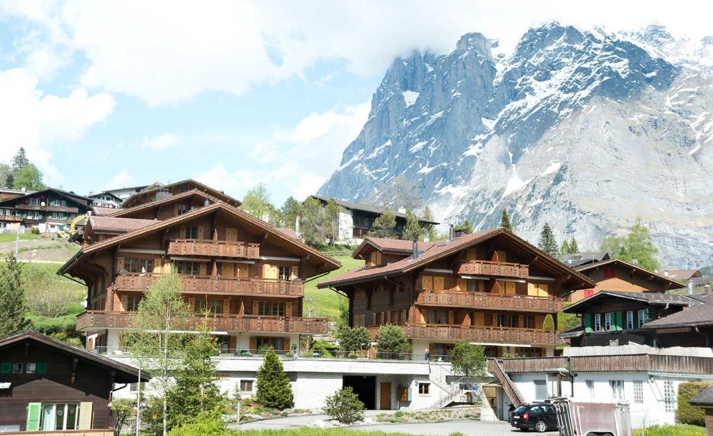 Mom - Alpine Boutique Apartments, Chalet Fagus, Terrace Studio Grindelwald Eksteriør billede