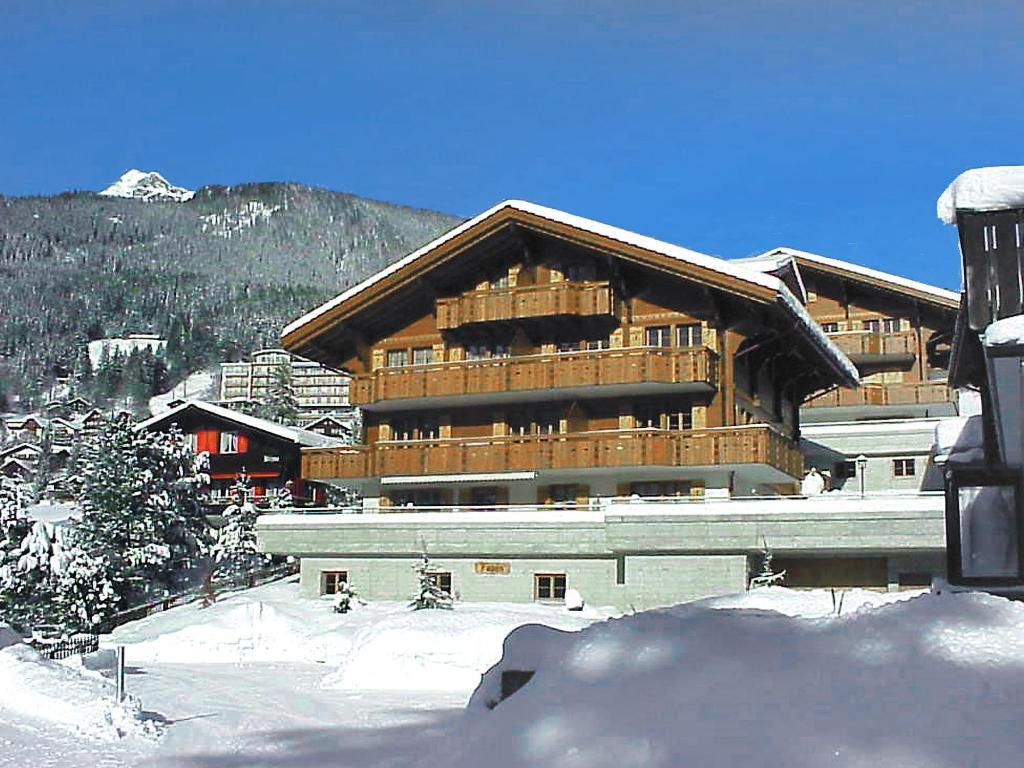 Mom - Alpine Boutique Apartments, Chalet Fagus, Terrace Studio Grindelwald Værelse billede